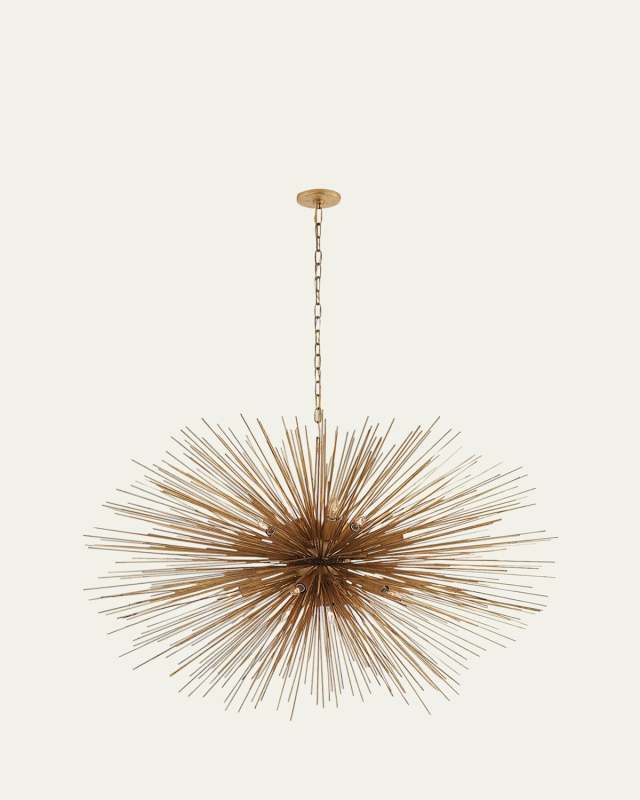 Strada Large Oval Chandelier By Kelly Wearstler